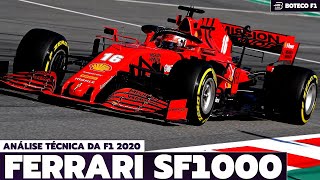 Análise TÉCNICA do SF1000 da Scuderia FERRARI 🏎️🔍👨‍🔧 [upl. by Hildagard351]