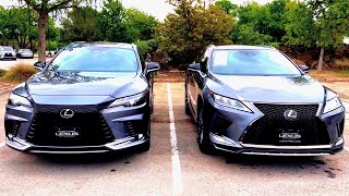 2023 Lexus RX350 F Sport Vs 2022 RX350 F Sport Comparison [upl. by Columbine577]