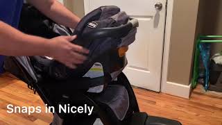 Chicco Active3 Jogging Stroller Q Collection Unboxing amp quick Demo [upl. by Ltihcox254]