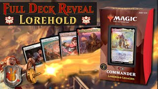 Lorehold Precon Full Deck Reveal Strixhaven  The Command Zone 385  Magic The Gathering Commander [upl. by Simara]