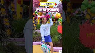 Wearing a DRESS to Theme Parks 🤔👗 Summer Outfit Ideas [upl. by Lowenstein]