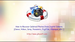 camera photo recovery recover deleted photos from digital camera of canon nikon sony etc [upl. by Anilegna]