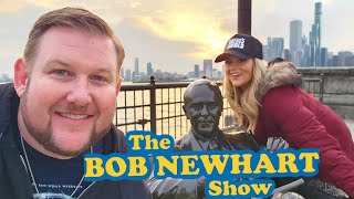 BOB NEWHARTs Chicago Houses FILMING LOCATIONS and Statue [upl. by Nallek]