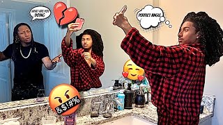 Uploading THIRST TRAPS To My CLOSE FRIENDS To Get My Boyfriend REACTION [upl. by Ameerahs]