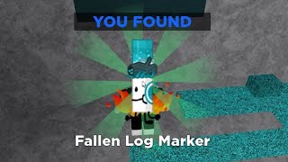 How to get FALLEN LOG Marker in FIND THE MARKERS Roblox  Updated 2024 [upl. by Dionisio]