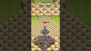 400 SKELETONS VS 1 GIANT CANNON clashofclans foryuou [upl. by Tereb]