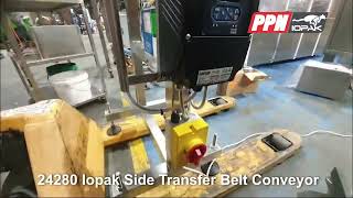 IOPAK Side Transfer Belt Conveyor STBC 24280 [upl. by Ahselyt83]