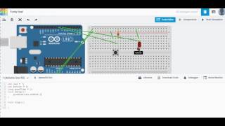 Debounce LED in arduino [upl. by Walburga]