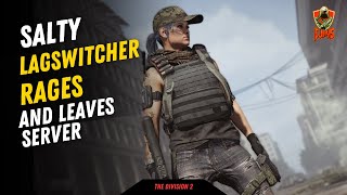 LAGSWITCHERS SHOULDNT HAVE EGOSTHE DIVISION 2 DARKZONE PVP [upl. by Nat]