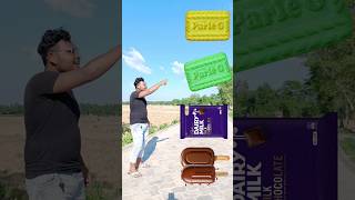 ParleG biscuit to icecream catbury Popcorn Good day magical video short tranding [upl. by Eisac]