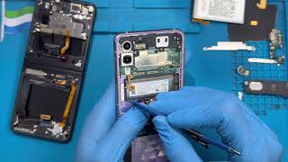 Samsung Z Flip 3 LCD Replacement [upl. by Meneau605]