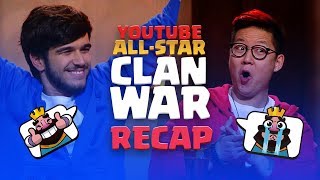 Clash Royale YouTube AllStar 5v5 Clan War RECAP [upl. by Parette224]