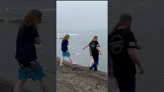 Polar Bear Plunge at Utqiagvik Alaska [upl. by Blase297]