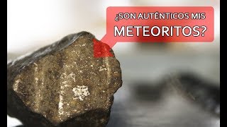 Comprobando si mis meteoritos son auténticos con rayos X  Colección de meteoritos [upl. by Fassold]