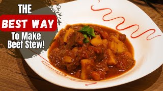 The Most TENDER Beef Stew Recipe  Never Cook Beef Stew Differently [upl. by Amandi]