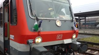 Sonderfahrt vom 25März 2016 DillingenBouzonville mit BR628 [upl. by Lemraj129]