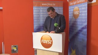 Sajtótájékoztatót tartott a Fidesz [upl. by Bazil632]