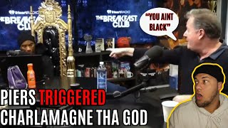 Piers Morgan TRIGGERS Charlamagne on the Breakfast Club about TRUMP and BIDEN [upl. by Riem905]