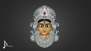 Sarva mangala mangalye  Durga Devi Mantra  Armonian [upl. by Nnayar]