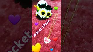 Locket Chain 💝💖💝 diy creative swerahina viralshorts youtubeshorts [upl. by Olnek962]