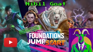 MTG Foundations Jumpstart Unboxing [upl. by Koralie642]