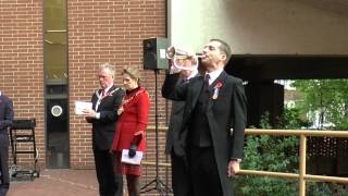 Last Post and Reveille  Bugler Steve Fletcher [upl. by Randi]