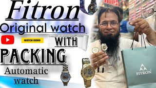 Fitron automatic watch with packing newwatch ￼ [upl. by Undry]