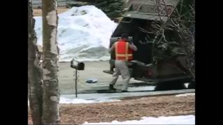 Angry Garbage Man Prank  Bin Man Destroys Mailbox [upl. by Strickland89]