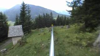 Mieders Alpine Coaster with no brakes [upl. by Aremmat696]