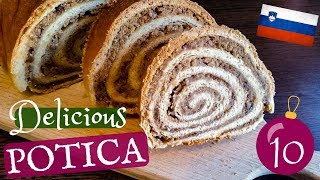 SLOVENIAN POTICA RECIPE 💖  Vlogmas Day 10 [upl. by Taffy]