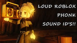 Loud Roblox Phonk Song IDs 2024 July [upl. by Icken433]