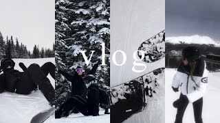 VLOG snowboarding is hard [upl. by Atikahc]