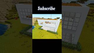 Lockicraft modern house tutorial ⛏️ minecraft mincraftshort マイクラ [upl. by Nazar174]