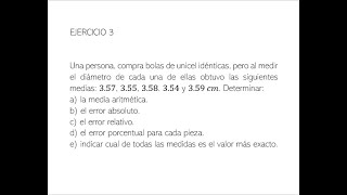 Física I  Ejercicio 3  Tema 12 Cantidades Físicas [upl. by Mazman]