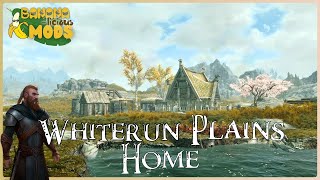 Cleanest House in Skyrim Whiterun Plains Home  🍌Bananalcious Mods🍌  Elder Scrolls V Skyrim Modded [upl. by Fitzger]