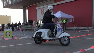 Vespa Club Rho Fiera Milano AutoClassica 2023 quotTrofeo della Regolaritàquot [upl. by Luht]