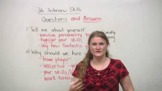 Job Interview Skills Questions amp Answers [upl. by Irra]