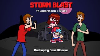 Storm Blast  ThunderStorm x Blast  Red Shaggy vs Shaggy  Friday Night Funkin Mashup [upl. by Imhsar]