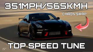 GT7  Nismo R35 SWP Top Speed Tune [upl. by Kellsie215]