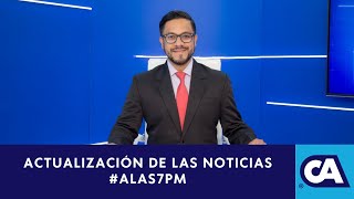 Las Noticias ALas7PM MP realiza diligencia en el TSE por denuncia del propio tribunal [upl. by Tremml]