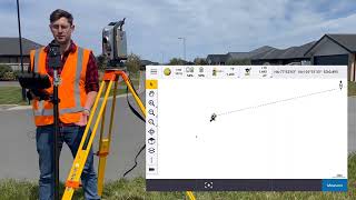 Topographic Survey 1  Measure pointstopo in Trimble Access [upl. by Jodie]