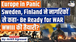 Europe getting ready for war Sweden and Finland are telling their people to get ready for crisis [upl. by Ader]