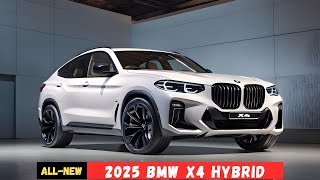 All New 2025 BMW X4 Hybrid Revealed  First Look [upl. by Nelyak]