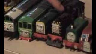 My Ertl Thomas the Tank Engine Collection [upl. by Anoirtac727]