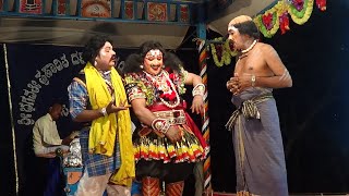 Yakshagana  Tulu  Punnameda Ponnu  4  Sundara Bangady  TKKotian  Shiva kumar  Hasya [upl. by Shulock]