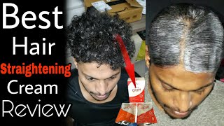 Best Hair Straightening Cream For Dry Damage Very Curly Hair  Glatt Cream Honest Review In Hindi [upl. by Dez]