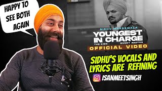 REACTION on YOUNGEST IN CHARGE OFFICIAL VIDEO SIDHU MOOSE WALA  SUNNY MALTON [upl. by Anderer]