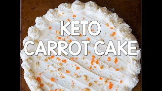 Easy Keto Carrot Cake [upl. by Seward525]