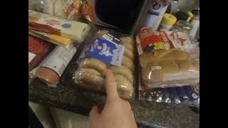 my food haul ballpark hot dogs and begals spring [upl. by Gunther]