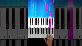 Harry Potter  Hedwigs Theme  Piano Tutorial Lesson  Part 4 shorts [upl. by Lienhard300]